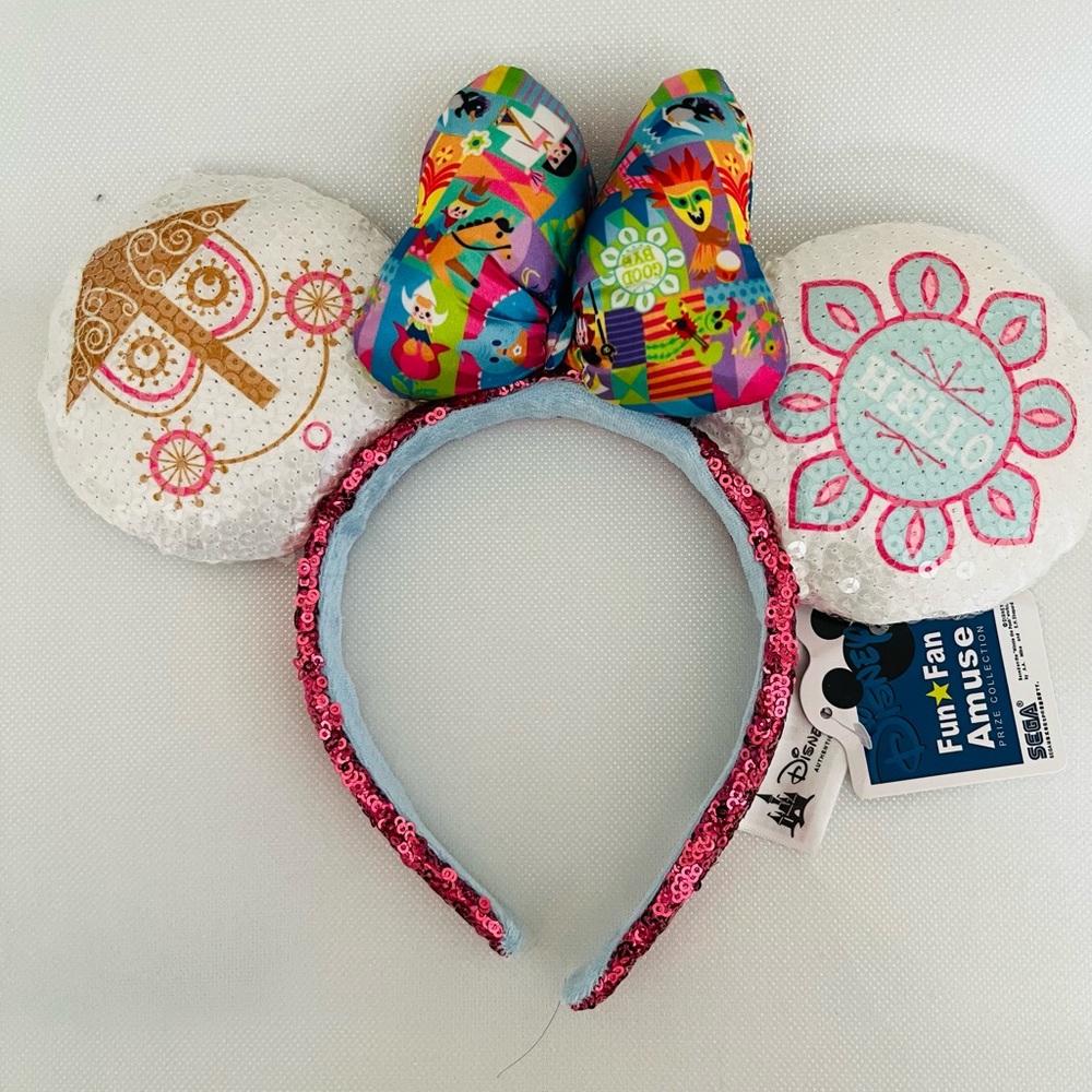 Disney It's a Small World Minnie Mouse Ears